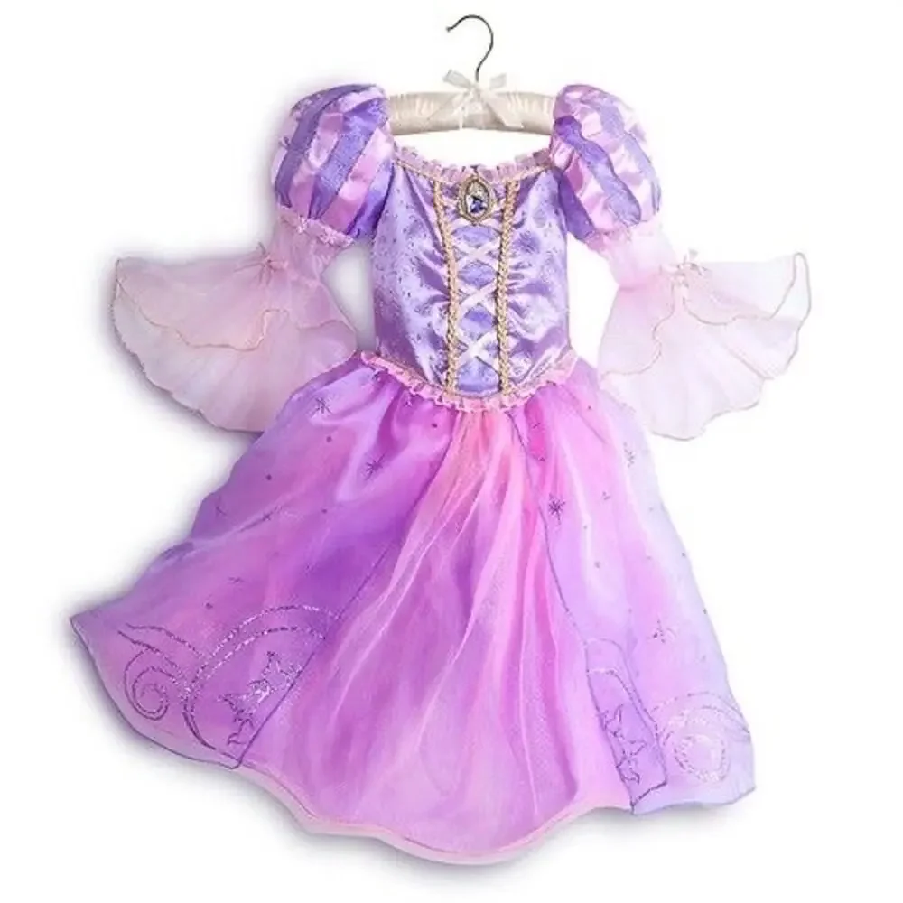 Disney Store Rapunzel Light-Up Dress for Girls